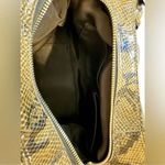 Coach  LYNN LEATHER HOBO SOHO EMBOSSED PYTHON 🐍🐍 Tan/Black F17419 Photo 10