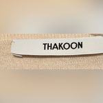 Thakoon Cream Long Sleeve Wrap Tie Sweater Dress Size M Photo 2