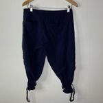 Athleta  Navy Side Cinch Capra Pants Size 4 Photo 1