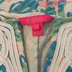 Lilly Pulitzer XS Harper Shift Dress in Coral Bay Reef Print Casual Sleeveless Photo 5