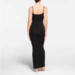SKIMS NWOT Soft Lounge Long Slip Dress Onyx Black Size Small Photo 2