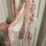 Floral Lace Trim Dress Photo 2