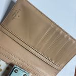 Kate Spade Leather Pebbled Medium Wallet Seafoam Green Great condition Early 90s Photo 11