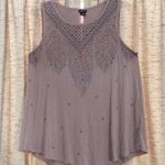 Torrid Feather High Neck Tank Top Photo 0