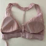 PINK baby pink lace halter neck bralette Size M Photo 3