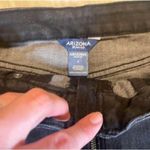 Arizona Jeans Arizona black denim skirt junior size 3 Photo 2