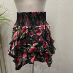 Alice + Olivia NWT
Zarya Asymmetrical Smocked Mini
Skirt Cheri Floral Sz 2 $395 Photo 3