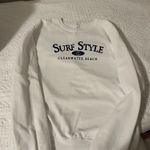 Surf Style  Sweatshirt White Florida Photo 1