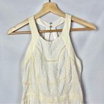 American Eagle  AEO Ivory White Lace A-Line Mini Dress 2 Photo 2