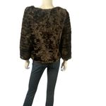 Kokoon Faux Fur Pullover Sweater Brown Size M Photo 4