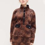 Urban Outfitters NEW Winston Velvet Leopard Pullover S Photo 3