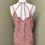Paoermoon strappy open back vneck flowy top Size L Photo 2