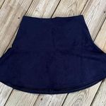 Jack by BB Dakota Blue Vegan Suede Mini Skater Skirt Size 4 Photo 0