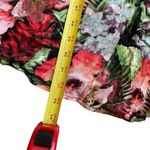 Jack Vintage Hawaiian Hibiscus Cutout Fit and Flare Dress Size 2 Red Black Green Photo 8