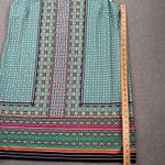 Cato Cap Sleeve Dress Women's 22/24W Multicolor Shift Round Neck Gold Zipper Photo 2