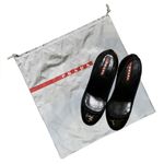 Prada  Cocco Lux Print Wo's 6 Eu 36.5 Black Croco Embossed Leather Pumps $975 NEW Photo 1