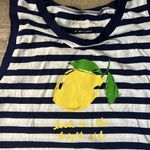 Kate Spade  New York LOOK ON THE BRIGHT SIDE Lemon + Stripe Pajama Gown Size XL Photo 1