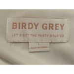 Birdy Grey  Hannah Empire Dress Chiffon Dusty Pink Peonies Size Large Photo 6