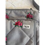 Vera Bradley Quilted Crossbody Bag With Floral Embroidery & Magnetic Snap Closur Photo 1