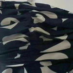 Ann Taylor NWOT  navy and blue, wide strap tank with front ruching; size 14 Photo 1