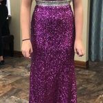 Madison James Purple Prom Dress Photo 0