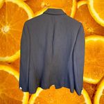 Charter Club  Black 3 Button‎ Textured Blazer Size 10 Photo 4