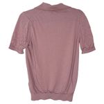 Reiss  Extra Fine Merino Wool Purple Collared Polo Women's Size Small Photo 2