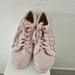 Gentle Souls Kenneth Cole Blush Pink Suede Sneakers Floral Pearl Size 9.5 Photo 4