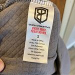 Born Primitive Gray Quilted Long Sleeve Crewneck Sweater Women’s Size Small Photo 8