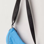 NWT Free People Movement Bulls Eye Sling Bag In Denim Blue Photo 0
