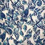 Lilly Pulitzer  Sea View Linen White Shell Shirt Women M Classic Versatile Resort Photo 7