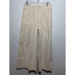 Halara Brand New  Women's Size Large Vanilla Ice Cropped Wide Leg Pants Photo 7