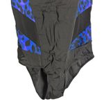 Avenue Tia Spliced Animal Print Black One Piece Swimsuit Plus Size 18 Photo 5