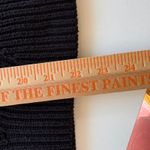 Athleta Black Ribbed Knit Sweater Pullover Crew Neck Long Sleeve Women's Size M Photo 6