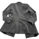 Rachel Zoe  Blazer Womens Medium Gray Plaid Double Breasted Lined Career‎ Jacket Photo 1