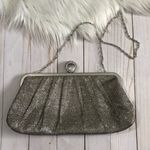Jessica McClintock  silver shiny bag Photo 0