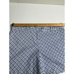 The Limited NWT  Tailored Chino Short Royal Tiles Print Blue & White Size 14 Photo 10