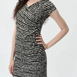 Joseph Ribkoff  Urban Oasis Black-Multi Colored Dress Photo 0
