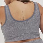 Torrid  Scoop Neck Seamless Bralette - Ribbed Heather Grey 2X NWT Photo 1