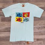 Pirana Joe NWT Short Sleeve Jamaica Blue Tee Women's R40 Photo 0