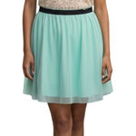 Speechless  Junior Dress Size 13 Crochet Top Chiffon Skirt Easter Party Photo 0