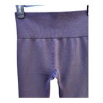 AnyBody Jacquard Medium Smoothing Legging Black Fitted Seamless Finish NWOT Photo 5