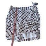 Veronica Beard Memphis Ruffle Plaid Mini Skirt Photo 13
