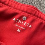 Athleta Aura Sonar Capri Leggings Scorched Chilli Red Medium Photo 2