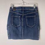 Ymi  Y2K Jean Cargo Midi Skirt Size 11/30 Juniors Photo 3