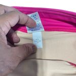 Lands' End size 8 Mini swim skirt w slit tummy control Bright Pink 360767 Photo 5