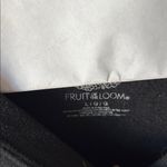 Fruit of the Loom  Classic Black Crewneck Sweatshirt large Photo 1