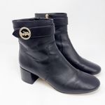 Coach  Black Leather Tania Bootie 9.5 Photo 2