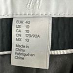 H & M Black Textured Cropped Blazer Size 10 Photo 2