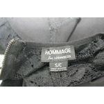 Hommage ladies  Black Lace Dress size S Photo 2